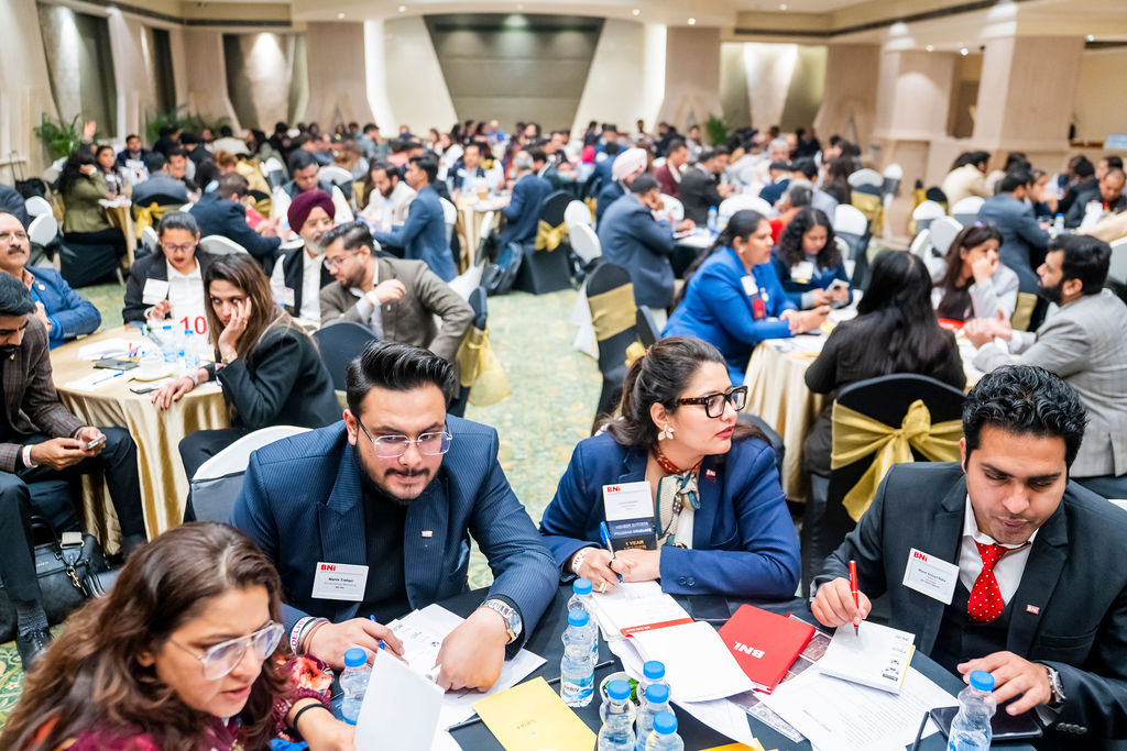 BNI Conclave — members in deep networking